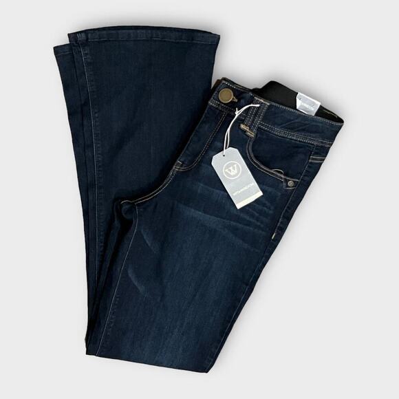 NWT Wit & Wisdom 'Ab'Solution Itty Bitty Bootcut Jeans Size 10 - Picture 4 of 9